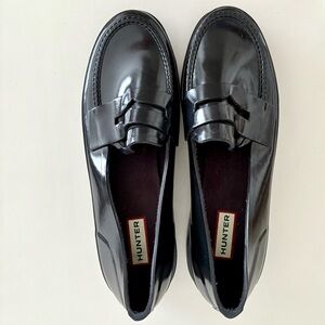 Hunter Original Penny Loafers – Black 🖤
👞